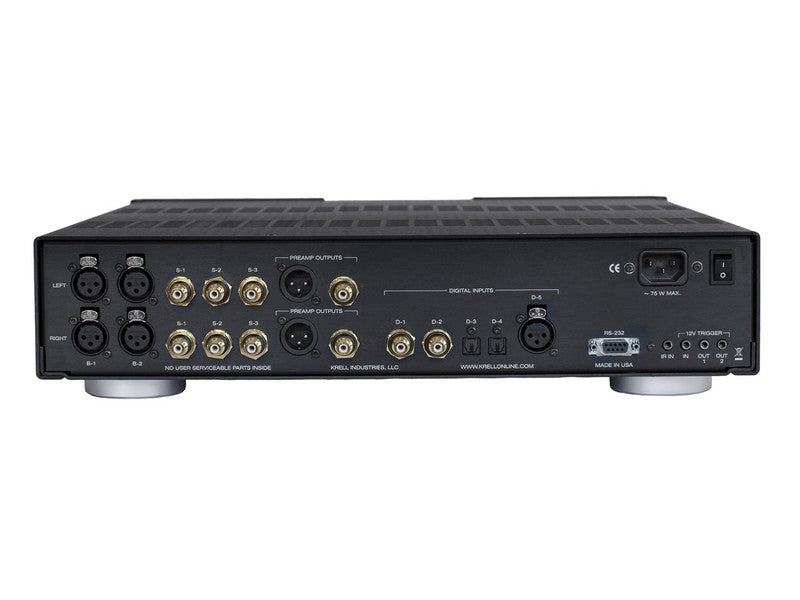 Krell Illusion II Pre-amplifier Black - Display Model - Image 7