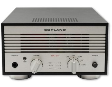 Copland DAC215 Universal High-resolution DAC Pre-amp Headphone Amplifier Silver