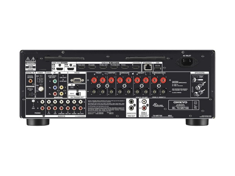 Onkyo TX-NR7100 9.2 CH 8K THX IMAX Atmos AV Receiver in stock - Image 3
