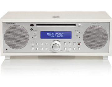 Tivoli Audio Tivoli Music System+ FM/DAB+ Micro Hi-Fi System CD Player Bluetooth WHITE