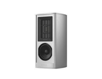 Piega Coax 411 3-way Bookshelf Speakers Pair Silver