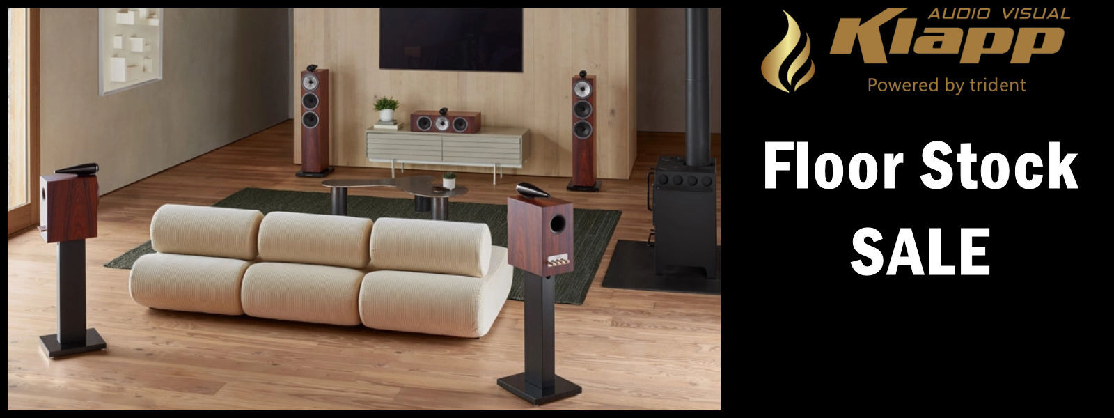 KLAPP AV Floor Stock Sale