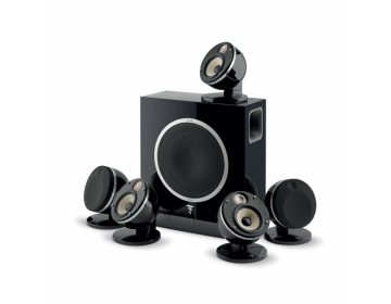 Focal Dome Flax Pack 5.1 Home Cinema System with Sub Air - Black