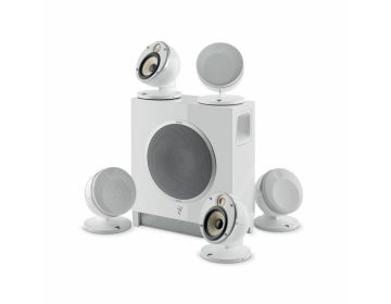 Focal Dome Flax Pack 5.1 Home Cinema System with Sub Air - White