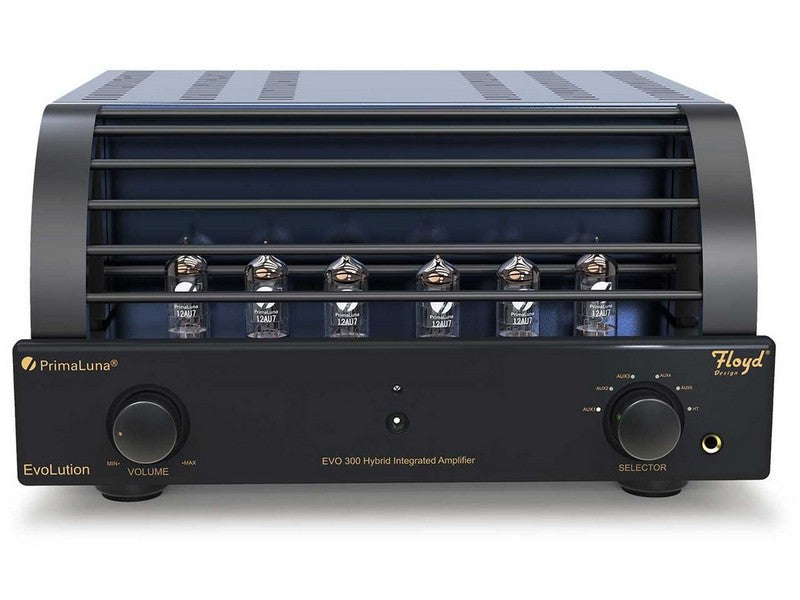 PrimaLuna EVO 300 Hybrid Integrated Amplifier Black Faceplate