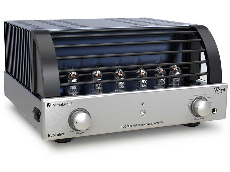 PrimaLuna EVO 300 Hybrid Integrated Amplifier Silver Faceplate - Image 3