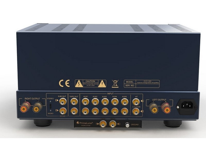 PrimaLuna EVO 300 Hybrid Integrated Amplifier Black Faceplate - Image 3