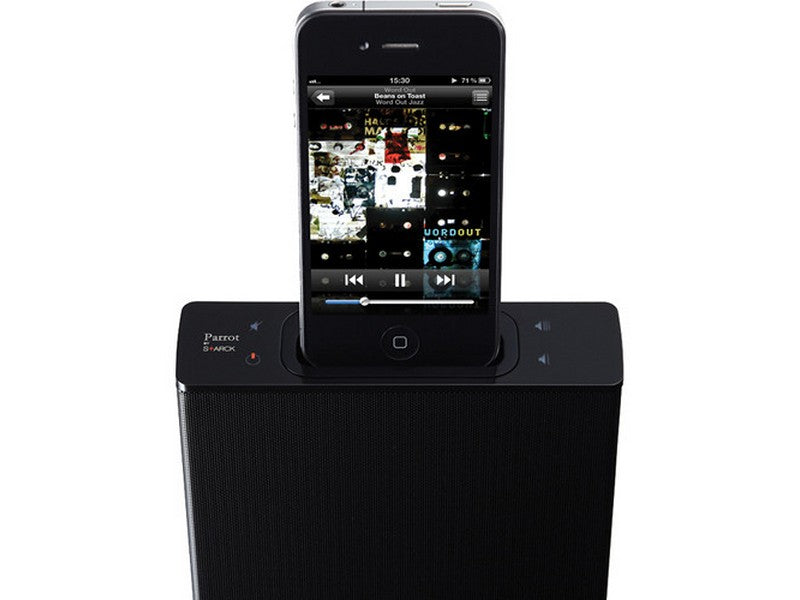 Klapp Audio Visual Parrot Zikmu by Philippe Starck Wireless Stereo Speakers Black - Image 9