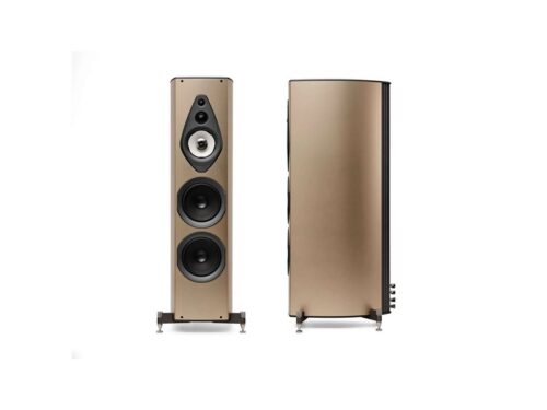 Sonus Faber Amati Supreme Floorstanding Speaker Pair - Sabbia Oro