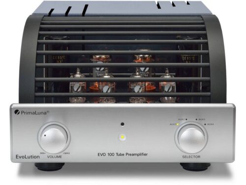 PrimaLuna EVO 100 Tube Preamplifier (EL34) Silver without Phono Stage