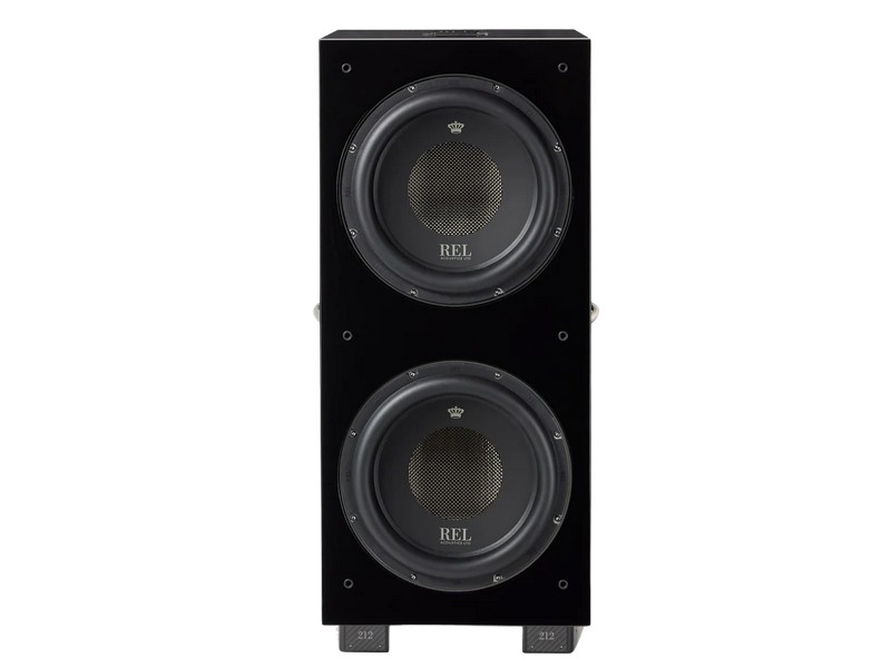 REL 212 1000W Linear Class D Amplifier Piano Black (Serie S)