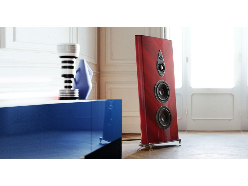 Sonus Faber Stradivari G2 Floorstanding Loudspeaker Pair Red Violin - Image 3