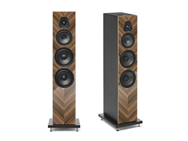 Sonus Faber Lumina V Amator 3-way Floorstanding Vented Loudspeaker Pair Walnut
