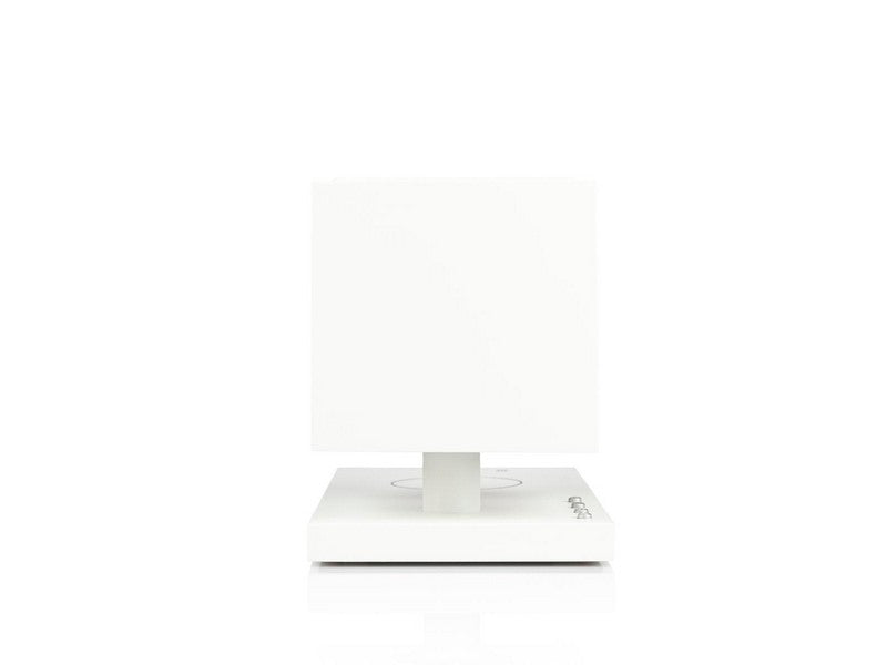 Tivoli Audio REVIVE Bluetooth Speaker with Wireless Charging Pad and Lamp White - Image 3