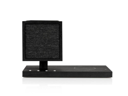Tivoli Audio REVIVE Bluetooth Speaker with Wireless Charging Pad and Lamp Black