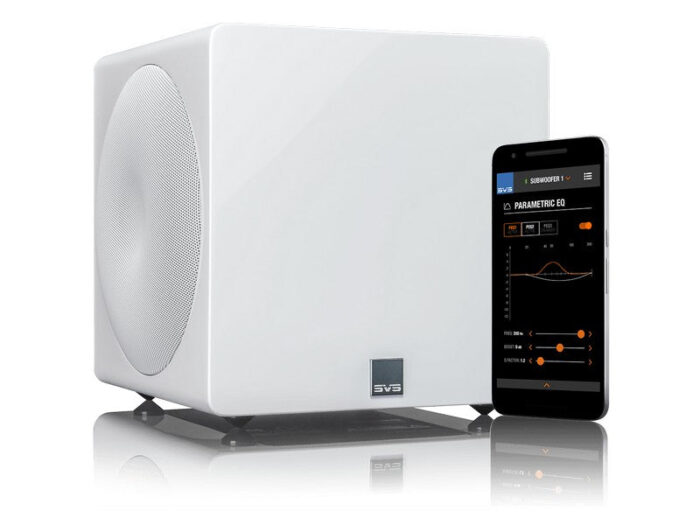 SVS 3000 Micro Subwoofer Glossy White