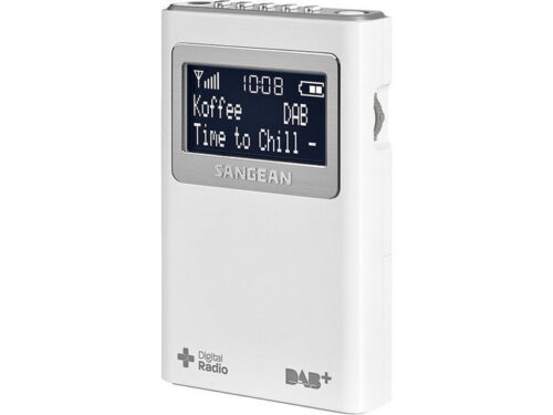 Sangean DPR-39WH DAB+/FM Pocket Radio - White