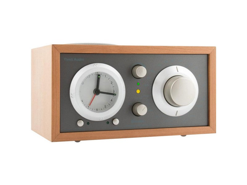 Tivoli Audio Model Three BT Clock Radio with USB Metallic Taupe Cherry - Image 2