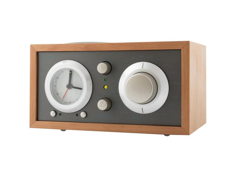 Tivoli Audio Model Three BT Clock Radio with USB Metallic Taupe Cherry - Image 3