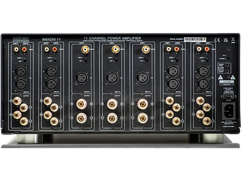 Musical Fidelity M6x 250.11 11ch Power Amplifier Silver - Image 2