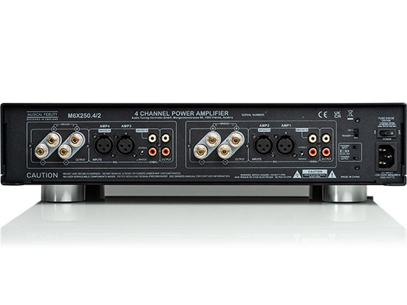 Musical Fidelity M6x 250.4/2 4/2ch Power Amplifier Black - Image 2