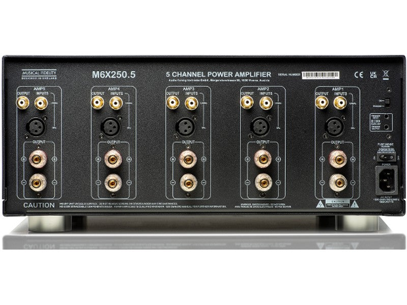 Musical Fidelity M6x 250.5 5ch Power Amplifier Silver - Image 2