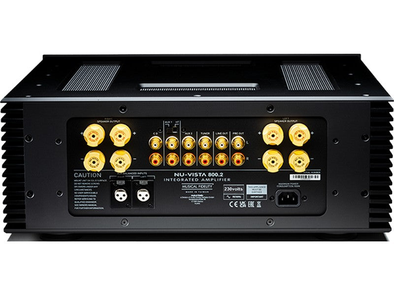 Musical Fidelity Nu-Vista 800.2 Integrated Amplifier Black - Image 6
