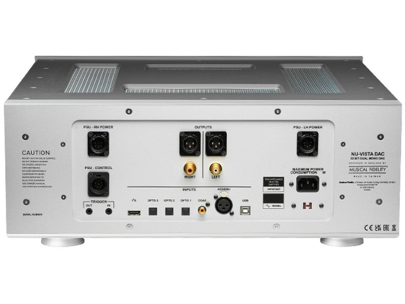 Musical Fidelity Nu-Vista DAC Silver Digital to Analogue Converter - Image 2