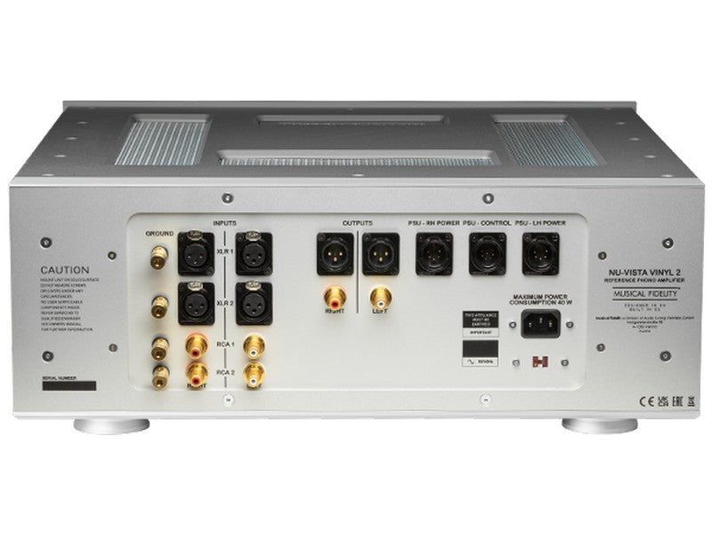 Musical Fidelity Nu-Vista Vinyl-2 Phono Pre-amplifier Black - Image 2