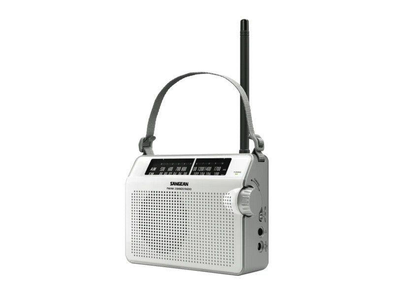 Sangean PR-D6 Portable Radio White - Image 2