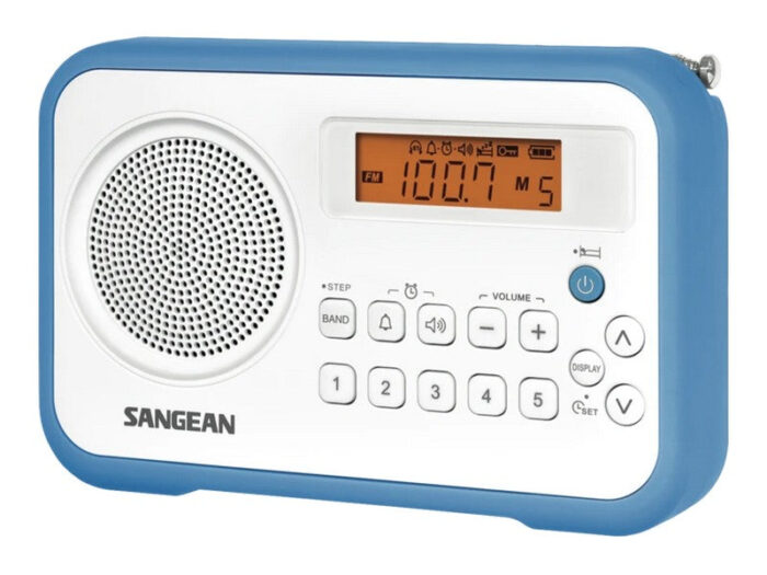 Sangean PR-D18 AM/FM Compact Portable Radio Alarm