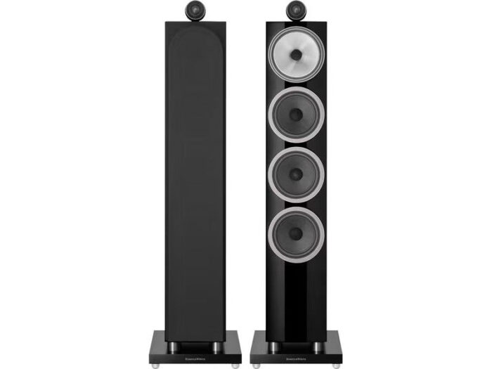 Bowers & Wilkins 702 S3 Floor Standing Speaker Pair Gloss Black