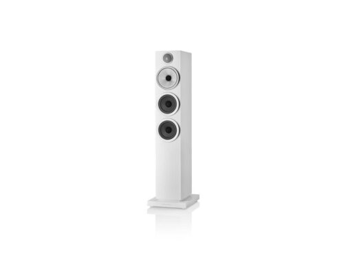 Bowers & Wilkins 704 S3 Floor Standing Speaker Pair Satin White