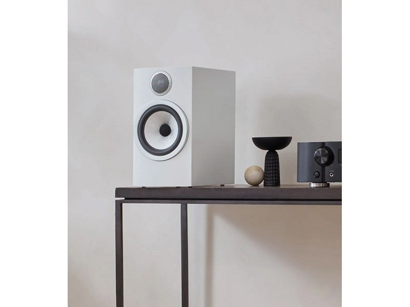 Bowers & Wilkins 706 S3 Standmount Speaker Pair Satin White - Image 4