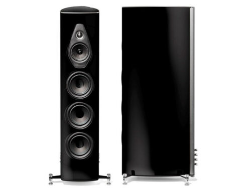 Sonus Faber Olympica Nova V Floorstanding Loudspeaker Pair Piano Black