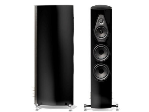 Sonus Faber Olympica Nova III Floorstanding Loudspeaker Pair Piano Black
