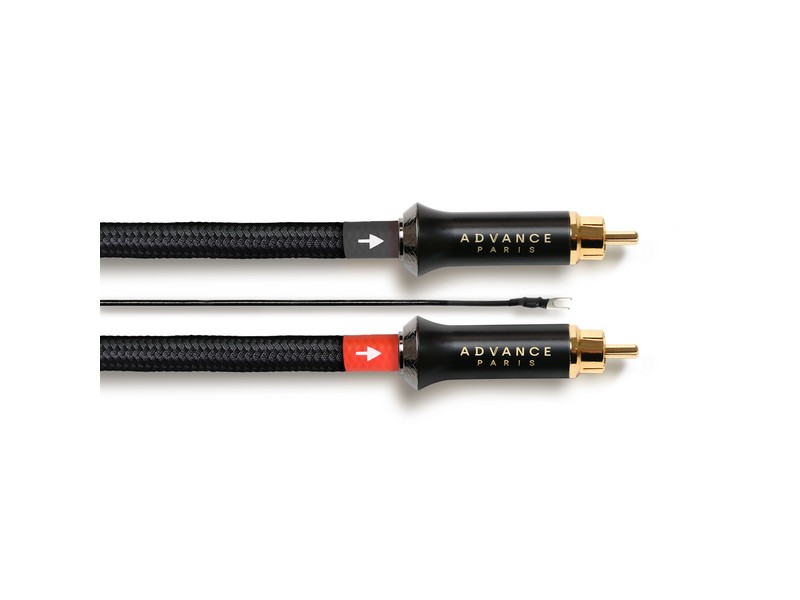 Advance Paris Link Analog Stereo RCA OCC 2RCA-2RCA Interconnect Cable - Image 3