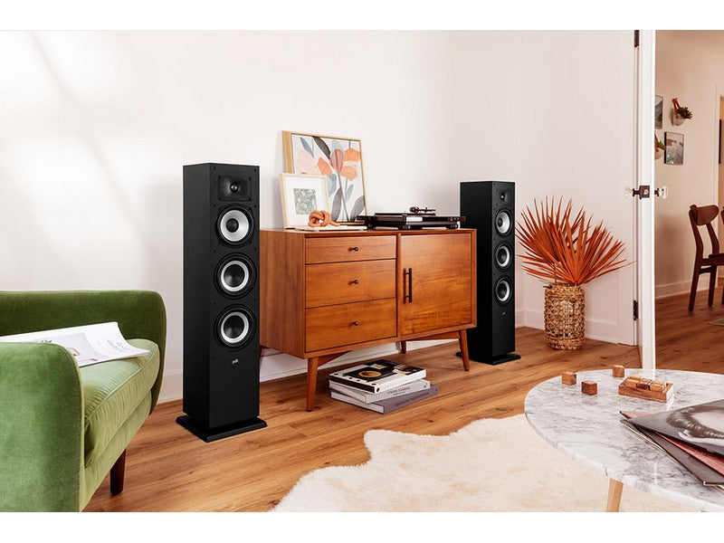 Polk MXT60 Floorstanding Loudspeaker Pair Black Monitor XT Series - Image 2