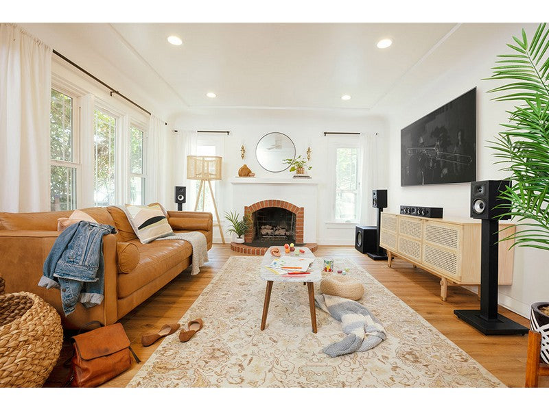 Polk MXT15 Bookshelf Speaker Pair Black Monitor XT Series - Image 2