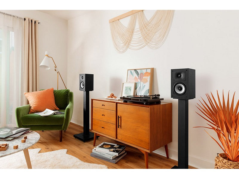 Polk MXT15 Bookshelf Speaker Pair Black Monitor XT Series - Image 4