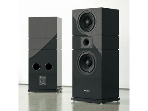 Pylon Audio Amber MKII Floorstanding Loudspeaker Pair Matte Black