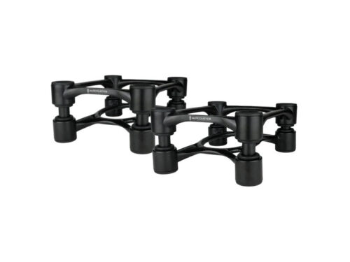 IsoAcoustics Aperta 200 Speaker Isolation Stands Pair Black