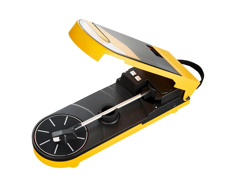 Audio-Technica AT-SB727 SOUND BURGER Portable Bluetooth Turntable Yellow - Image 3