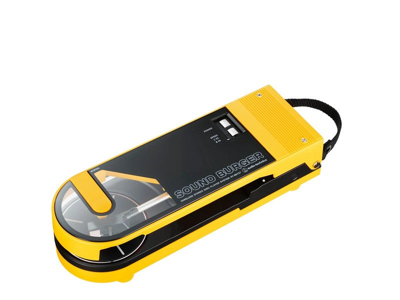 Audio-Technica AT-SB727 SOUND BURGER Portable Bluetooth Turntable Yellow - Image 2