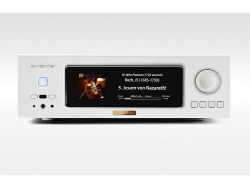 Aurender A1 15th Anniversary Analogue Server Streamer Silver
