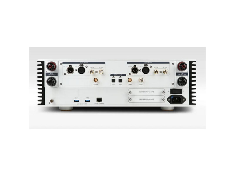 Aurender AP20 All-in-one Digital Source and Integrated Amplifier Silver - Image 3