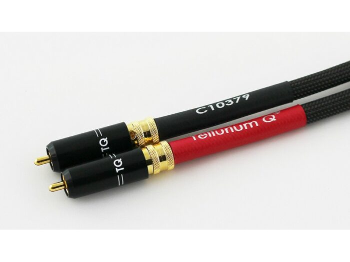 Tellurium Q Black Diamond RCA Interconnect Cable Pair (1m)