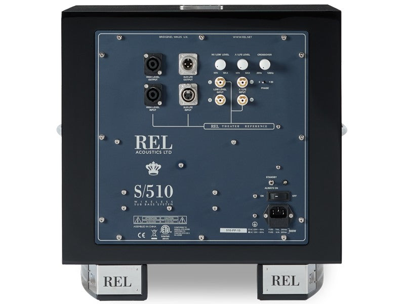 REL S/510 Active Subwoofer Black - Image 5