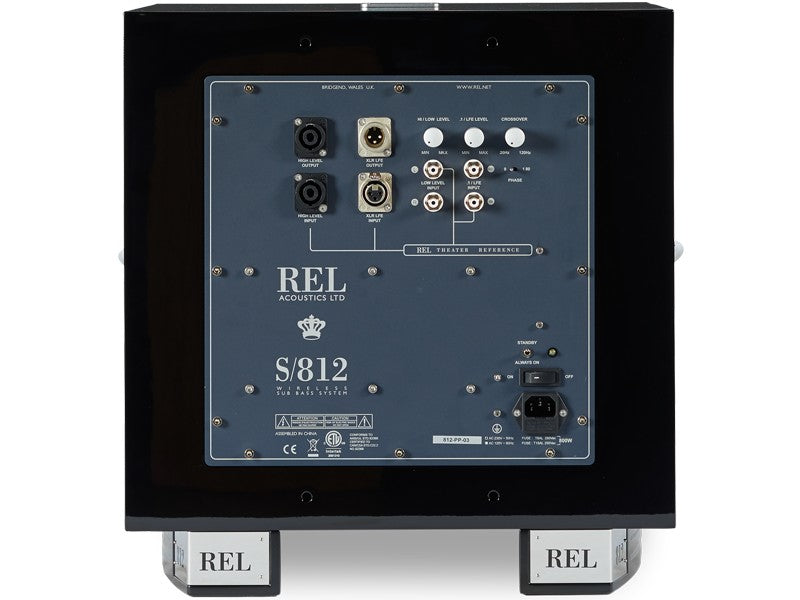 REL S/812 Active Subwoofer Black ***EX-DEMO*** - Image 5