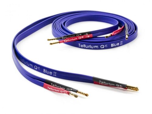 Tellurium Q Blue II Speaker Cable (2×2.5m) Banana or Spade